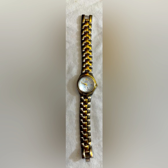 Anne Klein Womens silver and gold two toned classic watch main image 10